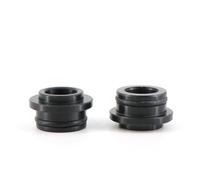 ZCera Barras de Techo 1 Par Adaptadores Buje Horquilla Delantera Bicicleta (5/9/12/15 X 100 Mm, 15/20 X 110 Mm) para Portabicicletas Techo Coche Baca Portaequipajes(15x100mm Adapters)