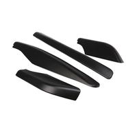 ZCera Barras de Techo Tapa De Extremo Riel Barra De Techo para Mitsubishi para Pajero V80 2009-2012 2013 2014 2015 2016 2017 2018, 4 Piezas Baca Portaequipajes
