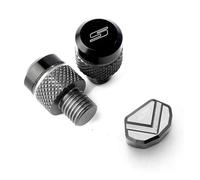 ZcerA Compatible con GSXS 750 GSX-S 750 GSX S750 GSXS 1000 GT CNC Motocicleta Espejo retrovisor Agujero con Cabezal for Tornillos Cubierta Interruptor botón Tapa(1Set-Grey)