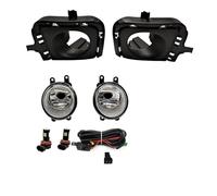 ZCera Faro antiniebla Para Toyota Para Prius C Para Aqua 2012 2013 2014 Con Cables Interruptor Arnés Kit Angel Eyes Cubierta Luz Antiniebla Luces Antiniebla Coche(LED Fog Set)
