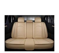 ZCera Funda Asiento Coche Fundas Universales para Asientos De Coche para Mitsubishi para Outlander XL 2 3 para ASX para Lancer 10 para Pajero 4 para Lancerex(1 Beige Rear)