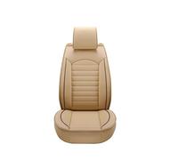 ZCera Funda Asiento Coche Fundas Universales para Asientos De Coche para Mitsubishi para Outlander XL 2 3 para ASX para Lancer 10 para Pajero 4 para Lancerex(1 Beige Front S)