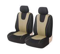 ZCera Funda Asiento Coche para GMC para Sierra 1500 para Sierra 2500 para Sierra 3500 para Yukon para Terrain Fundas para Asientos Automóvil Protección Asientos Cojín Asiento(2Seats-Beige)