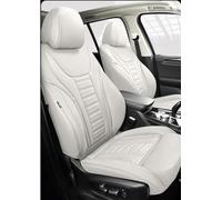 ZCera Funda Asiento Coche para Mitsubishi para ASX L200 para Lancer para Eclipse para Cross para Outlander para Pajero para Fundas De Asientos De Coche Deportivo(5Piece-White)