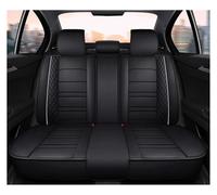 ZCera Funda Asiento Coche para Mitsubishi para ASX para Eclipse para Montero para Lancer para Cross para Outlander para Pajero Funda De Asiento De Coche Universal(Rear-Black White)
