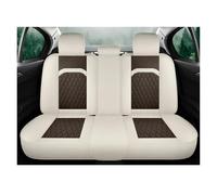 ZCera Funda Asiento Coche para Mitsubishi para Pajero 4 2 para Sport L200 para Outlander XL para ASX para Montero para Lancer 9 10 Fundas Universales para Asientos De Coche(Beige Coffee Rear)