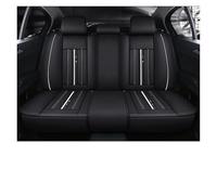 ZCera Funda Asiento Coche para Mitsubishi para Pajero L200 para Lancer para Outlander XL para Eclipse para Cross para Colt para Space para Star para ASX Funda Asiento Coche(Rear Seats White)