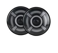 ZCera Montaje de faros Faros Delanteros LED 7 Pulgadas Para Lada 4x4 Para Urban Para Niva Con Luces Circulación Diurna (DRL) Y Halo H4 Alta/baja Faro Delanteros(50w Halo light Black Q)