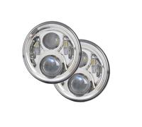 ZCera Montaje de faros Faros LED Redondos 7 Pulgadas Para Jeep Para Wrangler JK, LJ Y TJ Para Unlimited Car Faro Delanteros(Headlight Style Q)