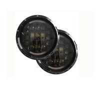 ZCera Montaje de faros Faros LED Redondos 7 Pulgadas Para Lada Para Niva 4X4 Para Todoterreno. Faro Delanteros(Headlight Style N)