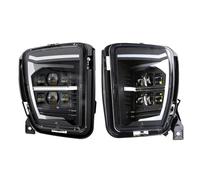 ZCera Montaje de faros Para Dodge Para Ram 1500 2013 2014 2015 2016 2017 Piezas Luz Antiniebla Lámpara Antiniebla LED Faro Delanteros