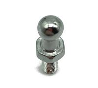 ZCera Muelle neumático Maletero 2 Pasadores De Bola con Conector Universal M8 M6 De 10 Mm Y Tuerca De Junta para Soportes De Elevación De Resorte Resorte de Gas Maletero(Inner M6)