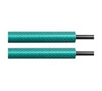 ZCera Muelle neumático Maletero para Seat para Leon Mk2 2005-2012 Hatchback 5 Puertas, 500 Mm con Resorte, Maletero, Amortiguadores Gas Resorte de Gas Maletero(Green Carbon Fiber)