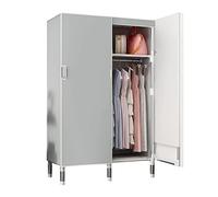 ZCFLWR Armario Tela Plegable, Armario Closet Organizador con Barras de Colgar, Guardar Ropa Organizador, C-85x50x172cm