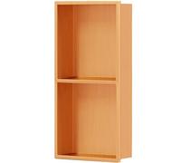 ZCFLWR Nicho de Ducha de Acero Inoxidable para Pared, Estante Empotrado para Ducha, no Necesita Azulejos, para Mejorar el baño y renovar el hogar (Color: Oro Rosa, tamaño: 700 x 280 x 125 mm)