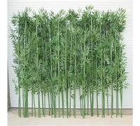 ZCFLWR Pantalla de privacidad de bambú para Exteriores, árboles de Plantas de bambú Artificiales Grandes, 3 pies, 4 pies, 5 pies, 6 pies, 6,5 pies de Alto, Planta de bambú Artificial Falsa con Hoja