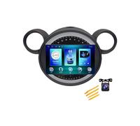 ZCHBSM Radio estéreo para coche Android 13 para B-mw Mini Cooper Countryman R60 R61 2010-2016, radio para coche con pantalla táctil de 9 pulgadas, navegación GPS con Carplay inalámbrico, Android Auto,