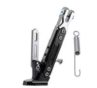 ZCHQF Caballete Lateral de Motocicleta para Aprilia RSV4 RS660 Tuono 660 RSV1000/R Caponord 1200, Regolabile Antideslizante Supporto Caballete, Moto Modificación Parcheggio,E