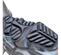 ZCHQF Cojín Asiento Moto para Honda SH 150 2002-2018 2019 2020 2021 2022 2023 2024 2025 2026, Asiento Delantero Trasero Absorción Impactos Transpirable Antideslizante Cojín Asiento,2PCS