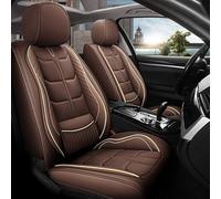 ZCHQF Funda Asiento Coche para Honda Civic EJ1 EJ7 Coupe EM FG Coupe, 5 Plazas Fundas de Asiento Todo Clima Impermeables Funda Protectora Asientos,Coffee