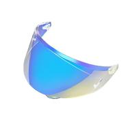 ZCHQF Lente de Visera Casco de Motocicleta para AGV K3 Dot E2206, UV Antivaho Visera de Lente Casco Accesorios Cascos de Moto,Normal-D Revo Clear Blue