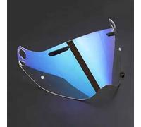 ZCHQF Lente de Visera Casco de Motocicleta para Arai Tour CROSS3 TX3 XD4, UV Antivaho Visera de Lente Casco Accesorios Cascos de Moto,Normal-Eaurorablue