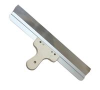 ZCHYTOOL - Espátula de revestimiento perfecta lisa, 40 cm inoxidable, para acabado profesional, yeso y pintura