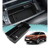 ZCLINKO Peugeot 3008 5008 508 SW/Citroen C5 Aircross 2018-2021 2022 2023 GT Line Caja de Almacenamiento de Reposabrazos, Consola Central Organizador,Apoyabrazos Bandeja de Coche Interior Accesorios