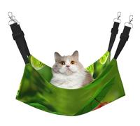 Zcmkjlg Divertida mariquita con paraguas para mascotas, hamaca para gatos, hurones, cama suave, adecuada para mascotas, conejillo de indias, hámster, gatito