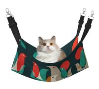 Zcmkjlg Flock Of Birds - Hamaca para mascotas, gatos, hurones, cama suave, adecuada para mascotas, cobayas, hámster, gatito
