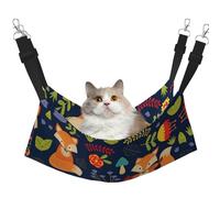 Zcmkjlg Lindo animal zorro flor mascota hamaca gatos hurón hamaca cama suave adecuada para mascotas conejillo de indias hámster gatito