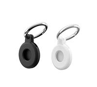 Zcooooool 2 uds Funda airtag Protectora de Silicona Gruesa para Apple Airtags, Llavero Airtag, Airtag Llavero