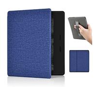 Zcooooool Funda para Kindle Oasis (Correa diseñada para la Mano) para 7" Kindle Oasis (10ª y 9ª Gen 2019/2017) Caso Antideslizante Kindle Oasis Fabric Funda