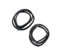 ZCPOPKNHNZ 2 Piezas 55395274AW Para Jeep Para Wrangler JK 2007-2018 Burlete De Goma Impermeable Resistente Al Viento Accesorios Coche