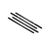 ZCPOPKNHNZ 4 Piezas/juego Para Jeep Para Grand Cherokee II WJ WG 1998-2005 Burletes Negros Para Ventanas