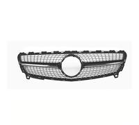 ZCPOPKNHNZ Estilo Diamante Paragolpes Delantero Rejilla Del Radiador Para Mercedes Para Benz A Class W176 A35 A180 A200 A250 A260 2016-2018(NEGRO)