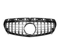 ZCPOPKNHNZ GT Style Paragolpes Delantero Rejilla Del Radiador Para Mercedes Para Benz A Class W176 A35 A180 A200 A250 A260 2013-2015(Plata)