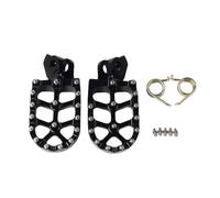 ZCPOPKNHNZ Motorcycle Accessories Footpegs Foot Rest Mat Footrest Foot Feg Front Para Yamaha Para Tenere 660 XT660Z XT660R(NEGRO)