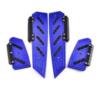 ZCPOPKNHNZ Para Forza350 Para FORZA 350 Para NSS 350 2018-2024 Accesorios moto Reposapiés Plataforma Escalón Almohadilla Placa pedal Reposapiés(Azul)