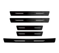 ZCPOPKNHNZ para Mazda para CX-30 Protector De Umbral Puerta del Coche Estribo Tapacubos Protección Trasera Paragolpes Maletero(5 Piezas)