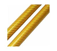 ZCPOPKNHNZ Para Para Mustang MK6 6a para Shelby para EcoBoost 2015-2022 Puntales De Capó Delantero A Gas Barra Soporte Elevación Varilla(Carbon Fiber Yellow)