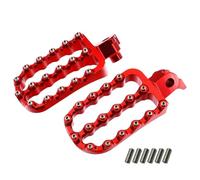 ZCPOPKNHNZ Para Yamaha Para TENERE 700 T7 T 7 XTZ 700 2023 2021 2022 2024 Para Rally Para Edition Wide Footpegs Footrests Foot Pedals CNC(ROJO)