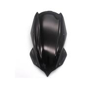 ZCPOPKNHNZ Parabrisas Deportivo Motocicleta Visera para Kawasaki para Z250 Z400 2019-2024 Doble Burbuja(Negro)