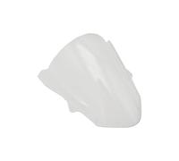 ZCPOPKNHNZ Parabrisas Spoiler Negro Transparente para ZX6R ZX 6R 636 2009 2010 2011 2012 2013 2014 2015 2016 Deflectore De Viento(Claro)