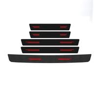 ZCPOPKNHNZ Pegatinas Coches El Umbral De La Puerta para Hyundai para Kona Placa Protectora del Maletero Trasero Tiras Antiarañazos(5 Piezas)