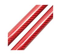 ZCPOPKNHNZ Puntales De Capó Soporte Elevación Delantero Amortiguador Choques Pistones Varilla Cilindros para Jeep para Wrangler JL 2018-2025(Red Carbon Fiber)