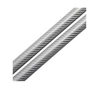 ZCPOPKNHNZ Puntales De Capó Soporte Elevación Delantero Amortiguador Choques Pistones Varilla Cilindros para Jeep para Wrangler JL 2018-2025(Silver Carbon Fiber)