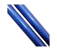 ZCPOPKNHNZ Puntales De Capó Soporte Elevación Delantero Amortiguador Choques Pistones Varilla Cilindros para Jeep para Wrangler JL 2018-2025(Blue Carbon Fiber)