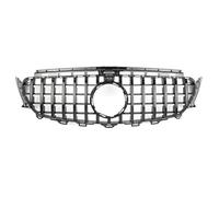 ZCPOPKNHNZ Rejilla Cromada Para Benz E-Class W213 C238 2016-2019 E180 E220 E350 E43 AMG GT Estilo Coupé Negro Paragolpes Delantero Carreras(NEGRO)