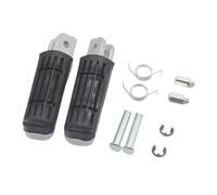 ZCPOPKNHNZ Universal Motorcycle Front Rear Footrests Footpegs Foot Rests Peg Pedals Set Para Yamaha YZF1000 R1 FZ6R FZ6 FJR1300(Frente)